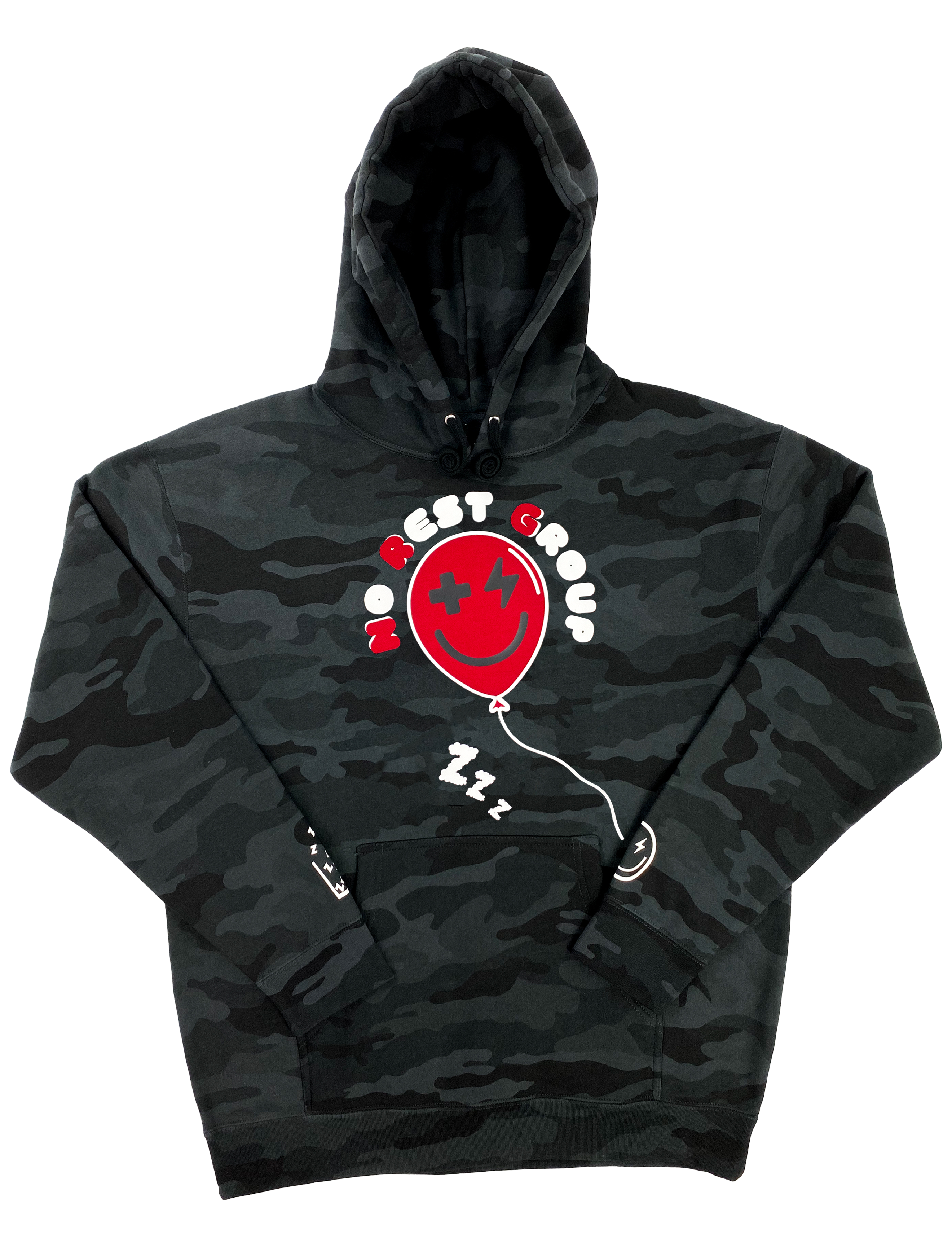 NRG Balloon Hoodie Midnight Camo