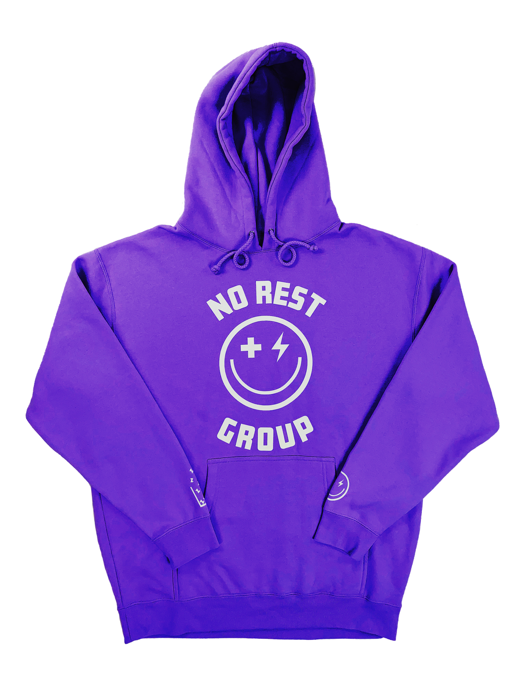 NRG Smiley Hoodie Purple Drink Mid-Weight
